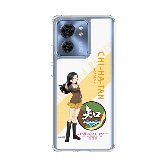スリムプロテクションケース［ ガールズ＆パンツァー - 西 絹代 - 丸フォント ］