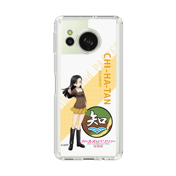 スリムプロテクションケース［ ガールズ＆パンツァー - 西 絹代 - 丸フォント ］