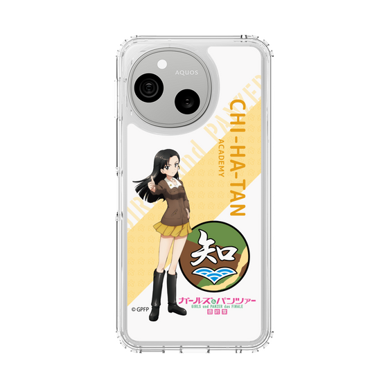 スリムプロテクションケース［ ガールズ＆パンツァー - 西 絹代 - 丸フォント ］