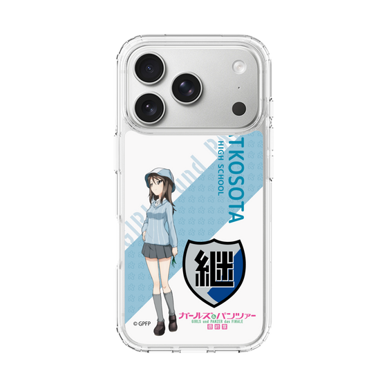 スリムプロテクションケース［ ガールズ＆パンツァー - ミカ - 丸フォント ］