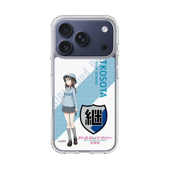 スリムプロテクションケース［ ガールズ＆パンツァー - ミカ - 丸フォント ］