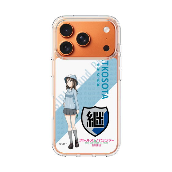 スリムプロテクションケース［ ガールズ＆パンツァー - ミカ - 丸フォント ］
