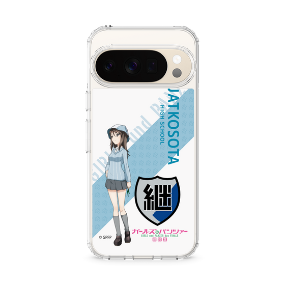スリムプロテクションケース［ ガールズ＆パンツァー - ミカ - 丸フォント ］