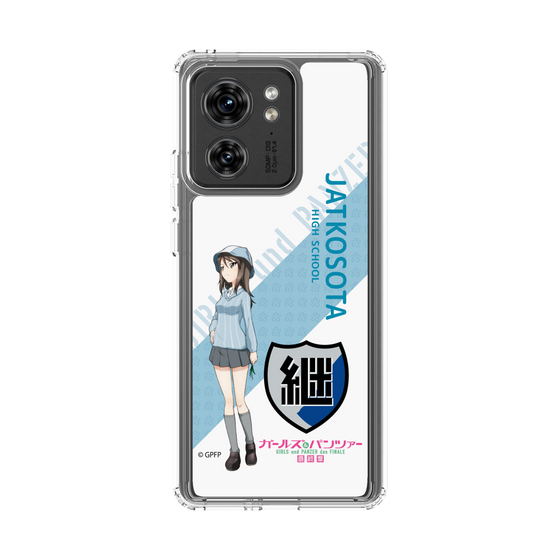 スリムプロテクションケース［ ガールズ＆パンツァー - ミカ - 丸フォント ］