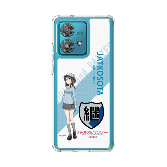 スリムプロテクションケース［ ガールズ＆パンツァー - ミカ - 丸フォント ］