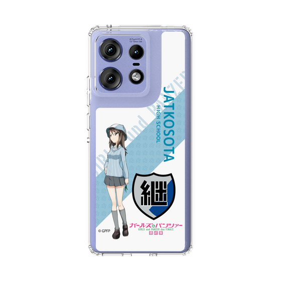 スリムプロテクションケース［ ガールズ＆パンツァー - ミカ - 丸フォント ］