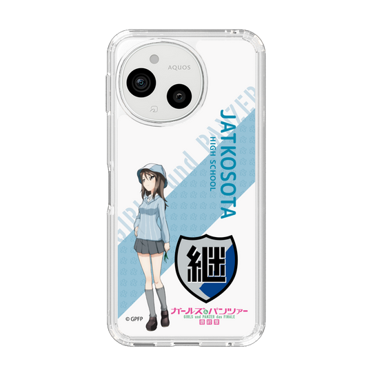 スリムプロテクションケース［ ガールズ＆パンツァー - ミカ - 丸フォント ］