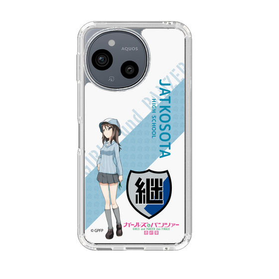 スリムプロテクションケース［ ガールズ＆パンツァー - ミカ - 丸フォント ］