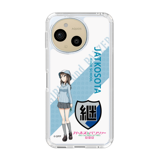 スリムプロテクションケース［ ガールズ＆パンツァー - ミカ - 丸フォント ］