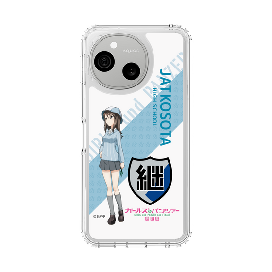 スリムプロテクションケース［ ガールズ＆パンツァー - ミカ - 丸フォント ］