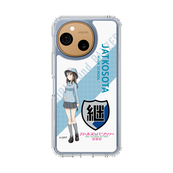 スリムプロテクションケース［ ガールズ＆パンツァー - ミカ - 丸フォント ］