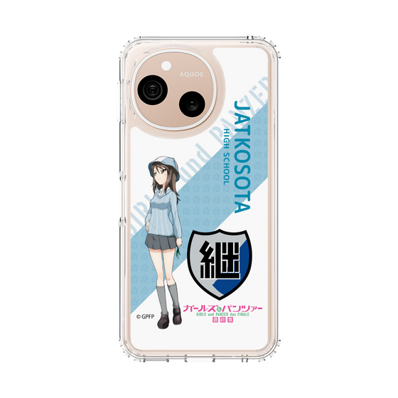 スリムプロテクションケース［ ガールズ＆パンツァー - ミカ - 丸フォント ］