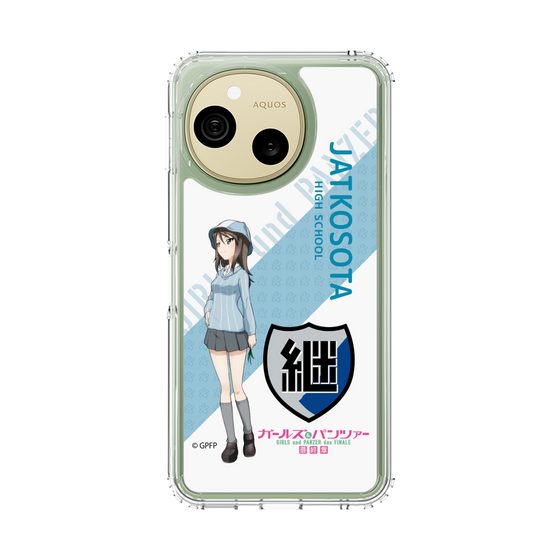 スリムプロテクションケース［ ガールズ＆パンツァー - ミカ - 丸フォント ］