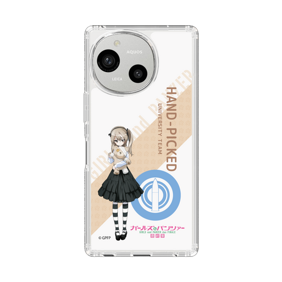 スリムプロテクションケース［ ガールズ＆パンツァー - 島田 愛里寿 - 丸フォント ］