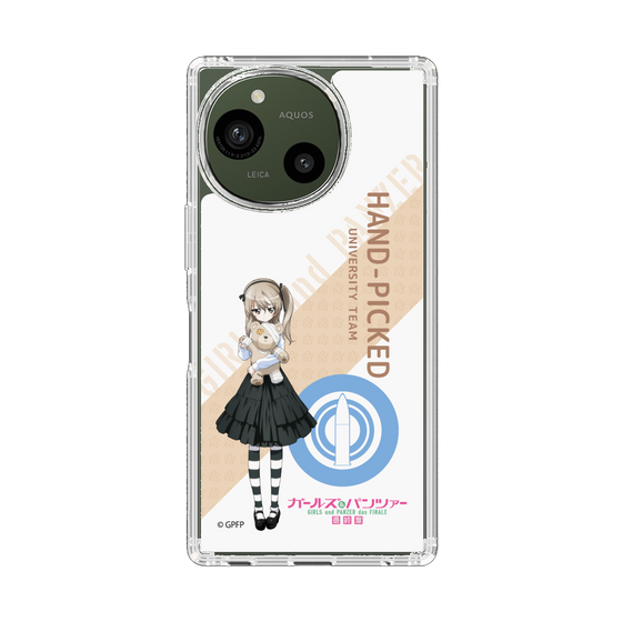 スリムプロテクションケース［ ガールズ＆パンツァー - 島田 愛里寿 - 丸フォント ］