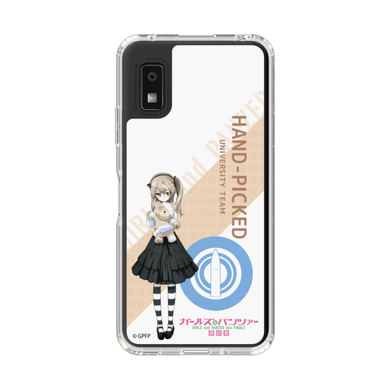 スリムプロテクションケース［ ガールズ＆パンツァー - 島田 愛里寿 - 丸フォント ］