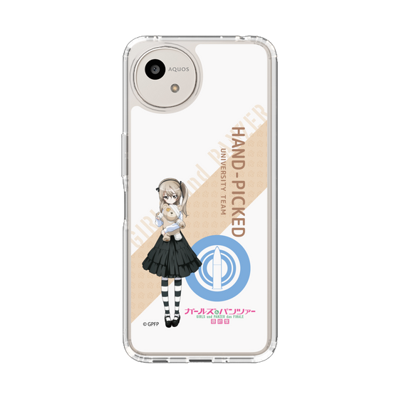 スリムプロテクションケース［ ガールズ＆パンツァー - 島田 愛里寿 - 丸フォント ］