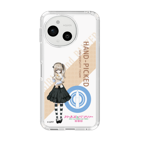 スリムプロテクションケース［ ガールズ＆パンツァー - 島田 愛里寿 - 丸フォント ］