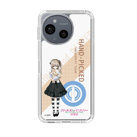 スリムプロテクションケース［ ガールズ＆パンツァー - 島田 愛里寿 - 丸フォント ］