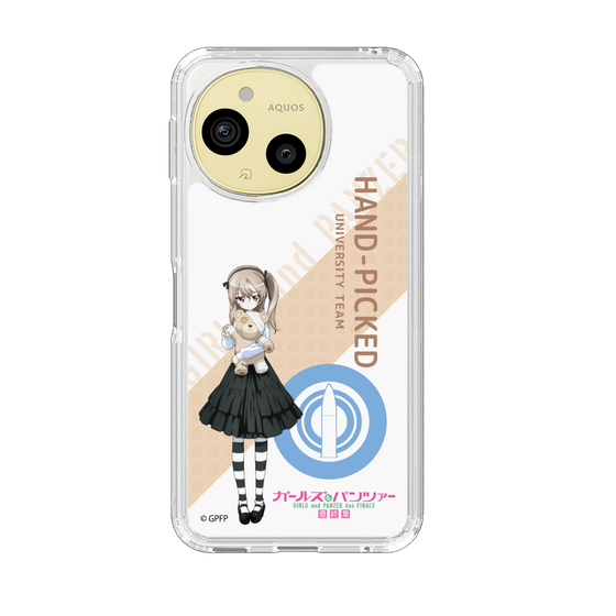 スリムプロテクションケース［ ガールズ＆パンツァー - 島田 愛里寿 - 丸フォント ］