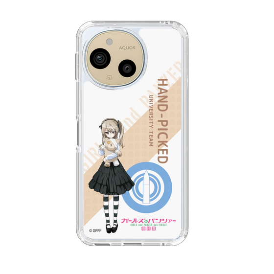 スリムプロテクションケース［ ガールズ＆パンツァー - 島田 愛里寿 - 丸フォント ］