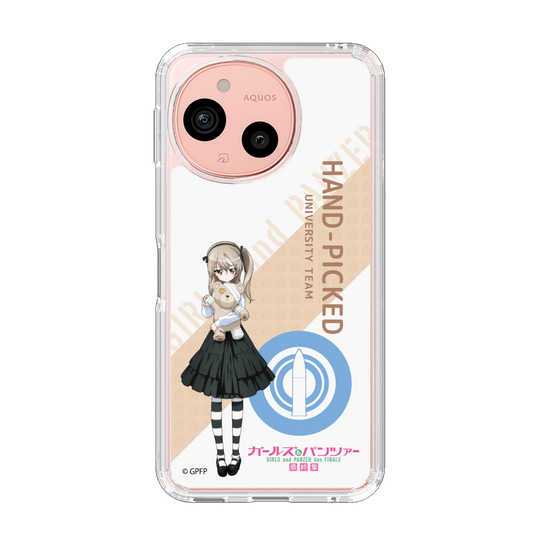 スリムプロテクションケース［ ガールズ＆パンツァー - 島田 愛里寿 - 丸フォント ］