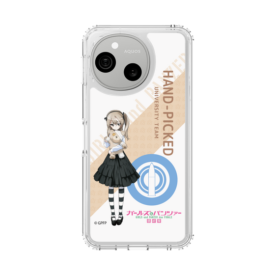 スリムプロテクションケース［ ガールズ＆パンツァー - 島田 愛里寿 - 丸フォント ］