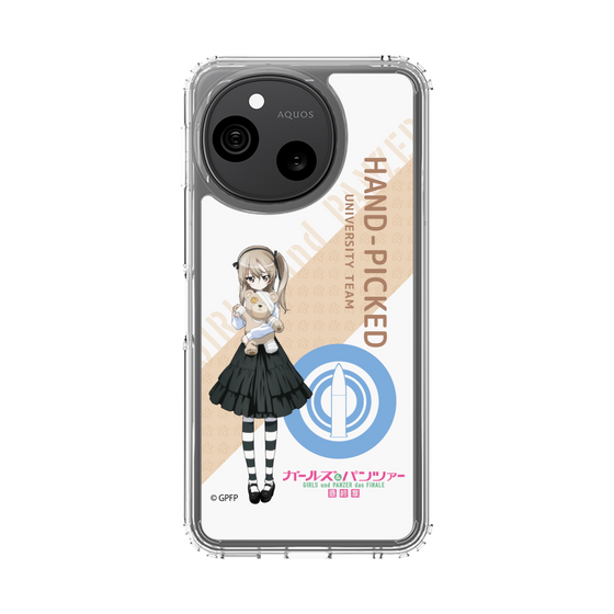 スリムプロテクションケース［ ガールズ＆パンツァー - 島田 愛里寿 - 丸フォント ］