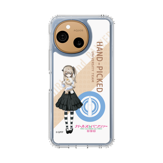 スリムプロテクションケース［ ガールズ＆パンツァー - 島田 愛里寿 - 丸フォント ］