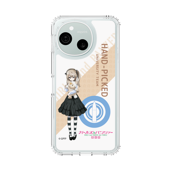 スリムプロテクションケース［ ガールズ＆パンツァー - 島田 愛里寿 - 丸フォント ］