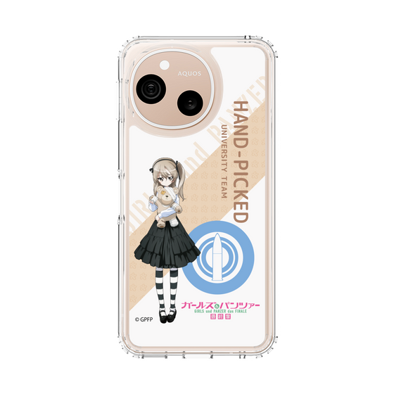 スリムプロテクションケース［ ガールズ＆パンツァー - 島田 愛里寿 - 丸フォント ］