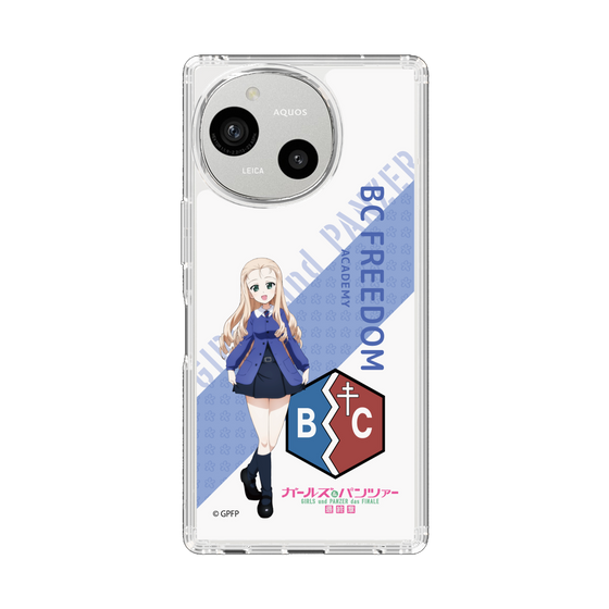 スリムプロテクションケース［ ガールズ＆パンツァー - マリー - 丸フォント ］