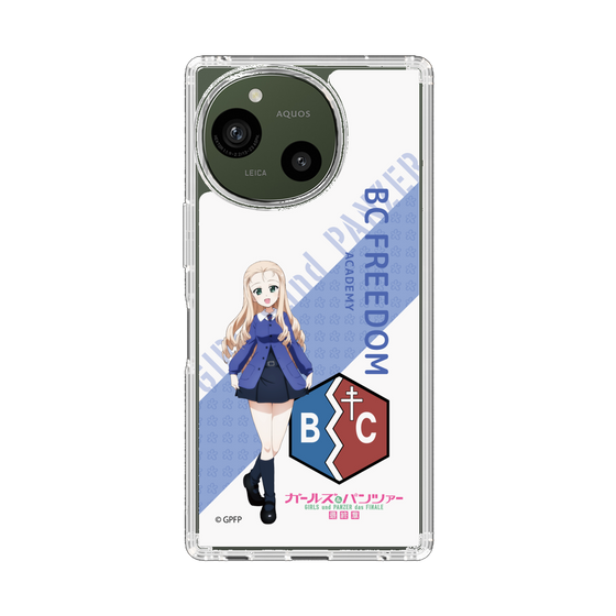 スリムプロテクションケース［ ガールズ＆パンツァー - マリー - 丸フォント ］