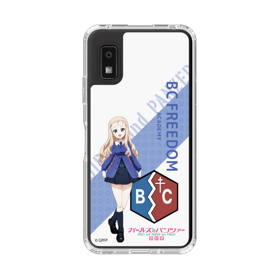 スリムプロテクションケース［ ガールズ＆パンツァー - マリー - 丸フォント ］