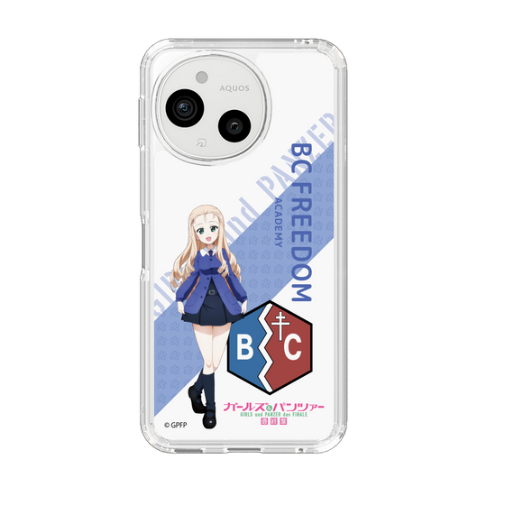 スリムプロテクションケース［ ガールズ＆パンツァー - マリー - 丸フォント ］