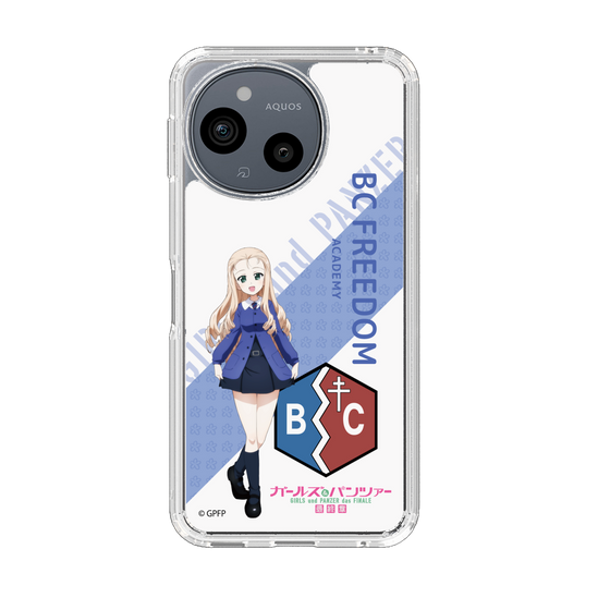 スリムプロテクションケース［ ガールズ＆パンツァー - マリー - 丸フォント ］