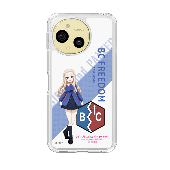 スリムプロテクションケース［ ガールズ＆パンツァー - マリー - 丸フォント ］