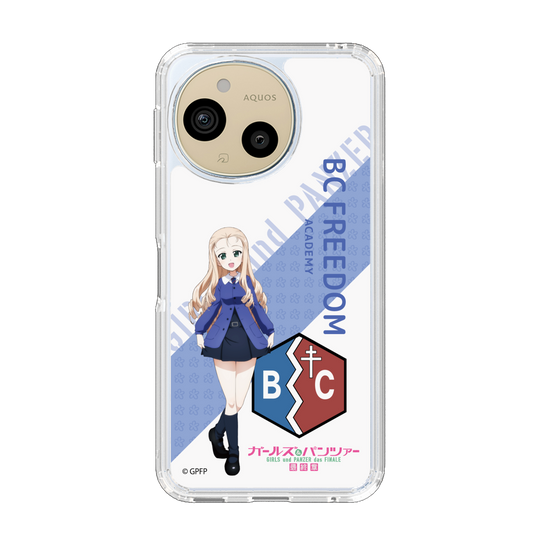 スリムプロテクションケース［ ガールズ＆パンツァー - マリー - 丸フォント ］