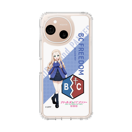 スリムプロテクションケース［ ガールズ＆パンツァー - マリー - 丸フォント ］