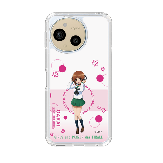 スリムプロテクションケース［ ガールズ＆パンツァー - 西住 みほ - かわいい ］