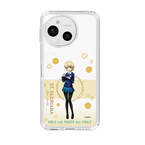 スリムプロテクションケース［ ガールズ＆パンツァー - ダージリン - かわいい ］