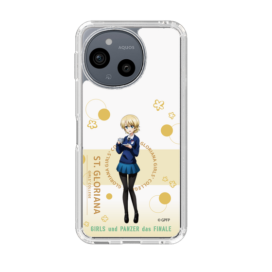スリムプロテクションケース［ ガールズ＆パンツァー - ダージリン - かわいい ］