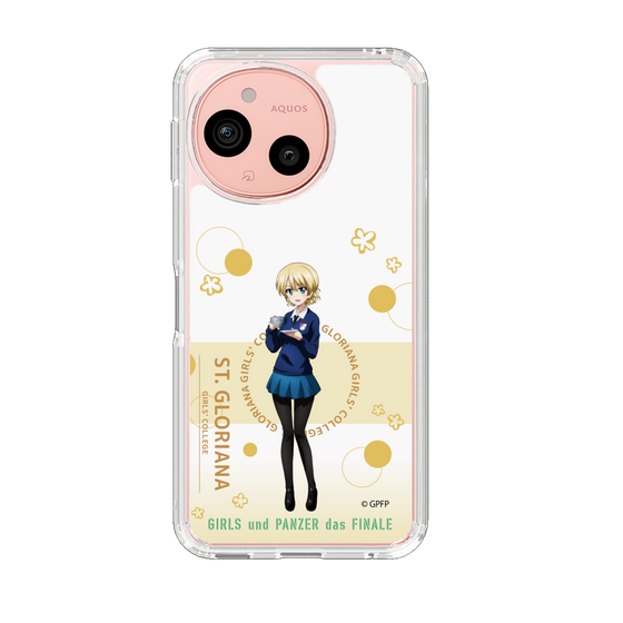 スリムプロテクションケース［ ガールズ＆パンツァー - ダージリン - かわいい ］
