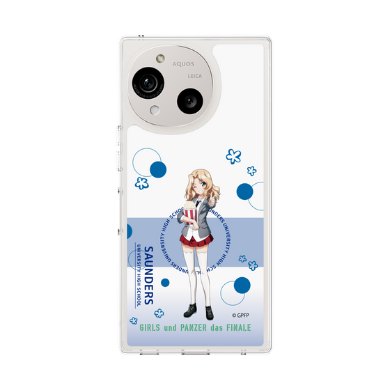 スリムプロテクションケース［ ガールズ＆パンツァー - ケイ - かわいい ］