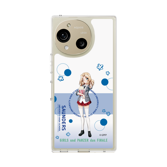 スリムプロテクションケース［ ガールズ＆パンツァー - ケイ - かわいい ］