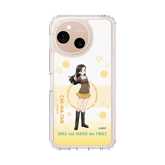 スリムプロテクションケース［ ガールズ＆パンツァー - 西 絹代 - かわいい ］