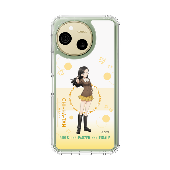 スリムプロテクションケース［ ガールズ＆パンツァー - 西 絹代 - かわいい ］