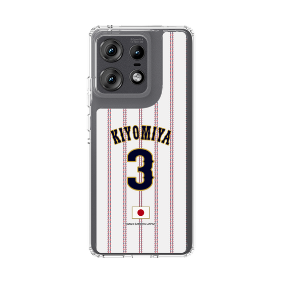 スリムプロテクションケース［ 侍ジャパン - ホーム #3 KIYOMIYA ］