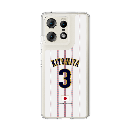 スリムプロテクションケース［ 侍ジャパン - ホーム #3 KIYOMIYA ］