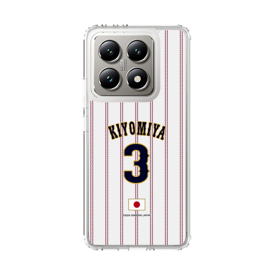 スリムプロテクションケース［ 侍ジャパン - ホーム #3 KIYOMIYA ］